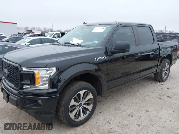 2020 Ford F-150 XL with VIN 1FTEW1CP7LKD07631, listed as a IAAI auction lot 41711165 with 101,608 mi miles. Bid and sale history available at carsss.com. Image 17.