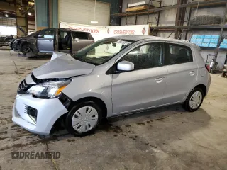 2024 Mitsubishi Mirage ES с VIN ML32AUHJ3RH017533, выставлен на аукционе Copart как лот 61968955 с пробегом 15 596 миль миль и Списание • Salvage title. История ставок и продаж доступна на DreamBid. Изображение 1.