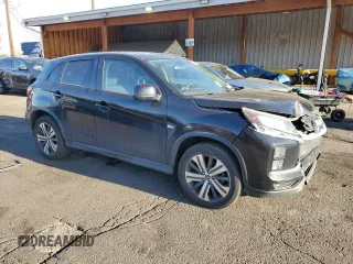 2020 Mitsubishi Outlander ES with VIN JA4AR3AU1LU024702, listed as a Copart auction lot 53568835 with 122,706 mi miles and Clean title. Bid and sale history available at DreamBid. Image 4.