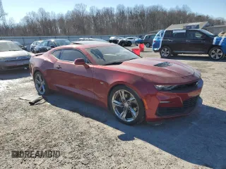 2020 Chevrolet Camaro 1SS with VIN 1G1FF1R70L0103088, listed as a Copart auction lot 45216135 with 46,075 mi miles and Salvage Title. Bid and sale history available at DreamBid. Image 4.