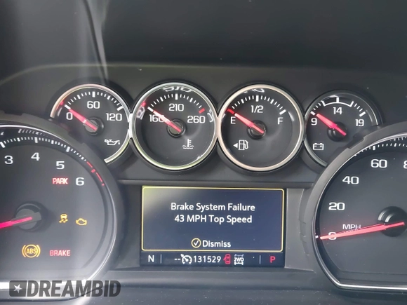 2023 Chevrolet Suburban LS with VIN 1GNSKBKD9PR154654, listed as a IAAI auction lot 42475123 with 131,529 mi miles and . Bid and sale history available at DreamBid. Image 7.