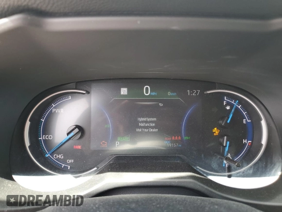 2024 Toyota RAV4 Hybrid LE with VIN 2T3UWRFV0RW227835, listed as a Copart auction lot 56447565 with 19,157 mi miles and Salvage title. Bid and sale history available at DreamBid. Image 9.