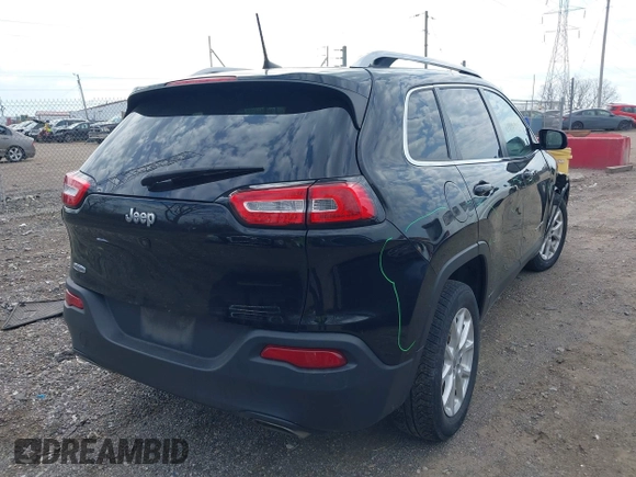 2017 Jeep Cherokee Latitude with VIN 1C4PJLCS5HW642779, listed as a IAAI auction lot 41898992 with 109,145 mi miles and . Bid and sale history available at carsss.com. Image 4.