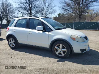 2007 Suzuki SX4 with VIN JS2YB413175107347, listed as a Copart auction lot 50371565 with 109,671 mi miles and Salvage Title. Bid and sale history available at carsss.com. Image 4.