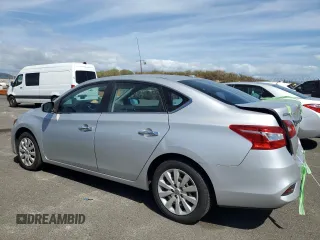 2017 Nissan Sentra SV with VIN 3N1AB7AP3HL719957, listed as a Copart auction lot 44334935 with 72,485 mi miles and Salvage Title. Bid and sale history available at carsss.com. Image 2.