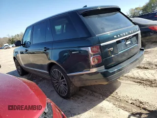 2021 Land Rover Range Rover z VIN SALGS5SE4MA437829, wystawiony jako Copart lot #48587515 z przebiegiem 49 304 mil mil oraz Szkoda całkowita • Salvage title. Historia ofert i sprzedaży dostępna na DreamBid. Obrazek 2.