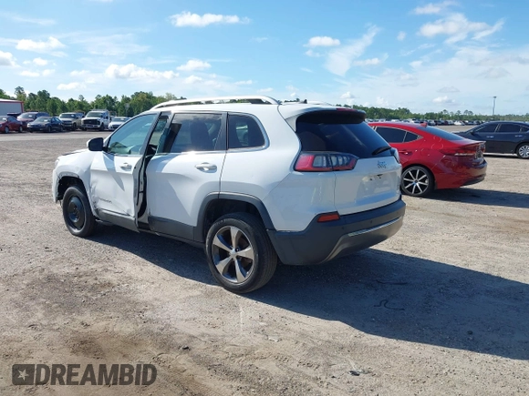 2019 Jeep Cherokee Limited z VIN 1C4PJLDB1KD380924, wystawiony jako IAAI lot #42621908 z przebiegiem 136 231 mil mil oraz . Historia ofert i sprzedaży dostępna na DreamBid. Obrazek 3.