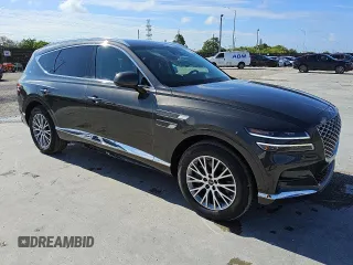 2024 Genesis GV80 z VIN KMUHCESC9RU202658, wystawiony jako Copart lot #56431315 z przebiegiem 25 783 mil mil oraz Tytuł czysty. Historia ofert i sprzedaży dostępna na DreamBid. Obrazek 4.