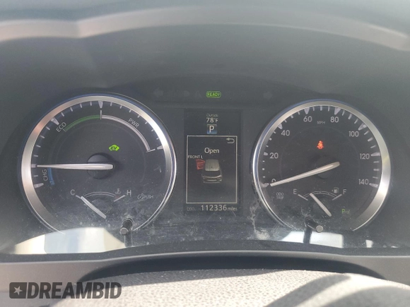 2016 Toyota Highlander Hybrid Limited with VIN 5TDDCRFH7GS016309, listed as a Copart auction lot 68420354 with 112,336 mi miles and Salvage Title. Bid and sale history available at carsss.com. Image 9.