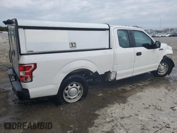 2018 Ford F-150 XL with VIN 1FTEX1CB6JKF29530, listed as a Copart auction lot 52518445 with 122,672 mi miles and Clean Title. Bid and sale history available at carsss.com. Image 3.