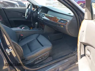 2007 BMW 5 Series 530i with VIN WBANE73587CM58138, listed as a IAAI auction lot 41776425 with 146,104 mi miles. Bid and sale history available at carsss.com. Image 5.