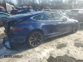 2020 Tesla Model S Performance z VIN 5YJSA1E47LF402269, wystawiony jako Copart lot #88001975 z przebiegiem Nie podano mil oraz Szkoda całkowita • Salvage title. Historia ofert i sprzedaży dostępna na DreamBid. Obrazek 3.