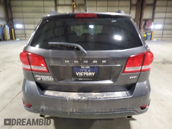 2019 Dodge Journey GT with VIN 3C4PDDEG6KT834845, listed as a Copart auction lot 49574845 with 61,545 mi miles and Salvage Title. Bid and sale history available at DreamBid. Image 6.