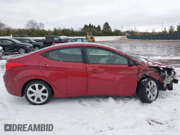 2013 Hyundai Elantra Limited with VIN 5NPDH4AE2DH220146, listed as a IAAI auction lot 41329053 with 123,652 mi miles and . Bid and sale history available at DreamBid. Image 14.