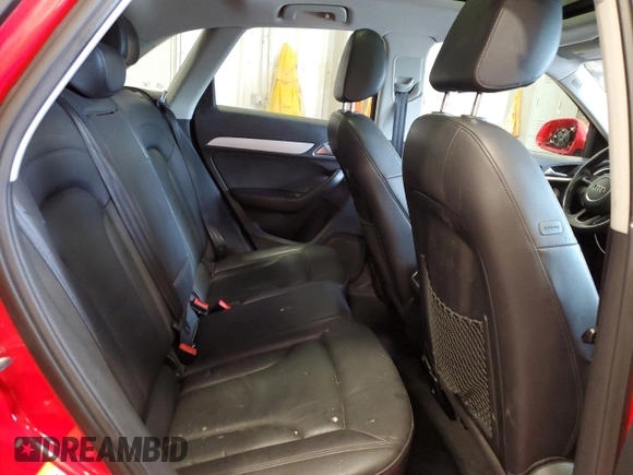 2017 Audi Q3 Premium with VIN WA1BCCFS6HR014545, listed as a Copart auction lot 61142415 with 132,698 mi miles and Non repairable. Bid and sale history available at DreamBid. Image 11.