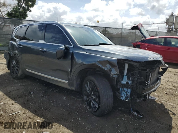 2022 Kia Telluride SX with VIN 5XYP54HC3NG266314, listed as a Copart auction lot 51284385 with Not provided miles and Salvage title. Bid and sale history available at DreamBid. Image 4.