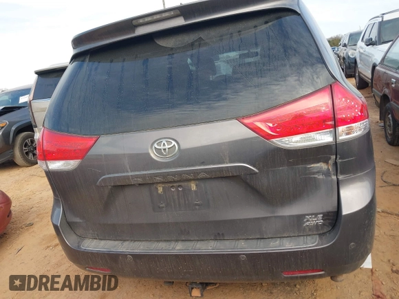 2013 Toyota Sienna XLE with VIN 5TDDK3DC6DS054942, listed as a IAAI auction lot 41172005 with 202,675 mi miles and . Bid and sale history available at DreamBid. Image 16.