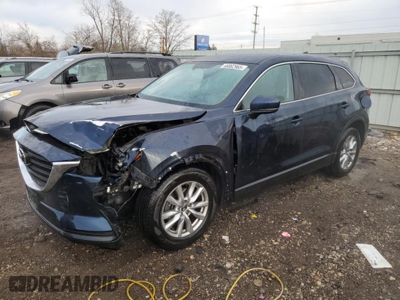 2017 Mazda CX-9 Sport with VIN JM3TCABY9H0142833, listed as a Copart auction lot 46862965 with 63,537 mi miles and Salvage Title. Bid and sale history available at DreamBid. Image 1.
