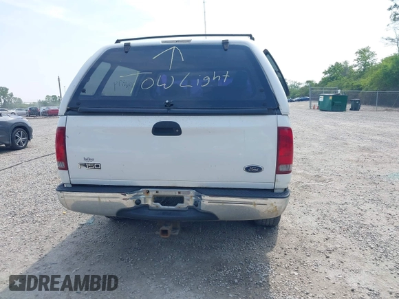 2000 Ford F-150 XL with VIN 1FTZF1720YNB37392, listed as a IAAI auction lot 42460974 with Not provided miles and . Bid and sale history available at DreamBid. Image 16.