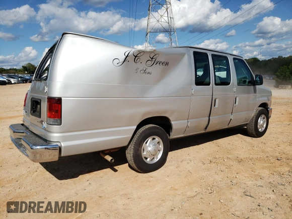2011 Ford Econoline Cargo Commercial with VIN 1FTNS1EW2BDA64118, listed as a Copart auction lot 74264564 with 86,555 mi miles and Salvage Title. Bid and sale history available at carsss.com. Image 3.