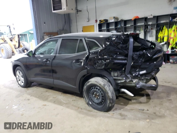 2025 Chevrolet Trax LS with VIN KL77LFEP0SC094524, listed as a Copart auction lot 83878824 with Not Provided miles and Salvage Title. Bid and sale history available at DreamBid. Image 2.