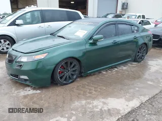 2012 Acura TL Tech Auto with VIN 19UUA9F56CA006245, listed as a IAAI auction lot 42111518 with 198,156 mi miles. Bid and sale history available at carsss.com. Image 2.
