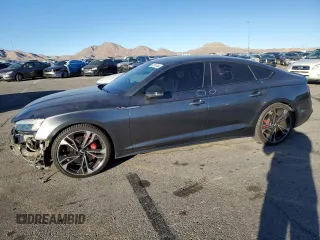 2021 Audi S5 Sportback Premium Plus z VIN WAUC4CF51MA013696, wystawiony jako Copart lot #83714744 z przebiegiem 54 813 mil mil oraz Szkoda całkowita • Salvage title. Historia ofert i sprzedaży dostępna na DreamBid. Obrazek 1.