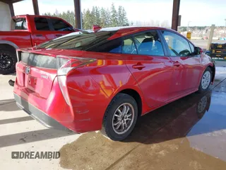 2016 Toyota Prius Two with VIN JTDKBRFU4G3527761, listed as a IAAI auction lot 41777422 with 224,984 mi miles and . Bid and sale history available at carsss.com. Image 4.
