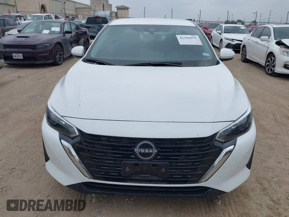2024 Nissan Sentra SV with VIN 3N1AB8CV6RY279447, listed as a IAAI auction lot 42306959 with 21,720 mi miles and . Bid and sale history available at DreamBid. Image 6.