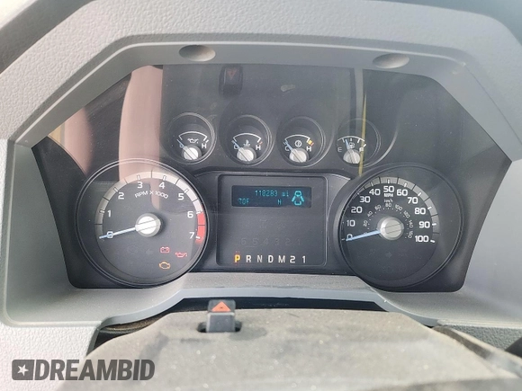 2014 Ford F-250 XL with VIN 1FT7X2B6XEEB53759, listed as a IAAI auction lot 42624858 with 118,283 mi miles and . Bid and sale history available at DreamBid. Image 9.