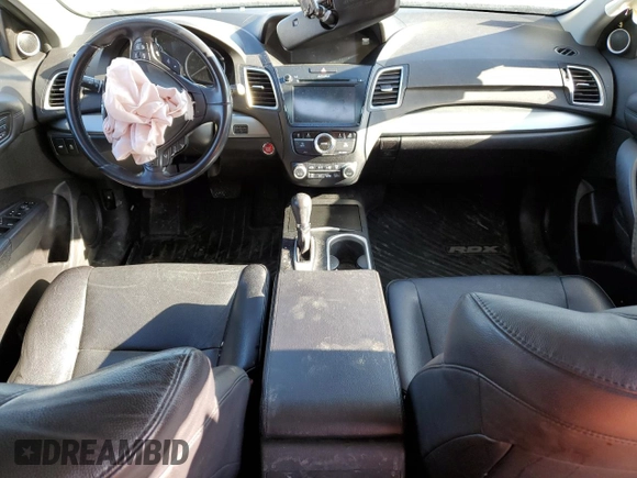 2018 Acura RDX w/Technology Pkg with VIN 5J8TB4H53JL009727, listed as a Copart auction lot 47207775 with 0 mi miles and Salvage Title. Bid and sale history available at carsss.com. Image 8.