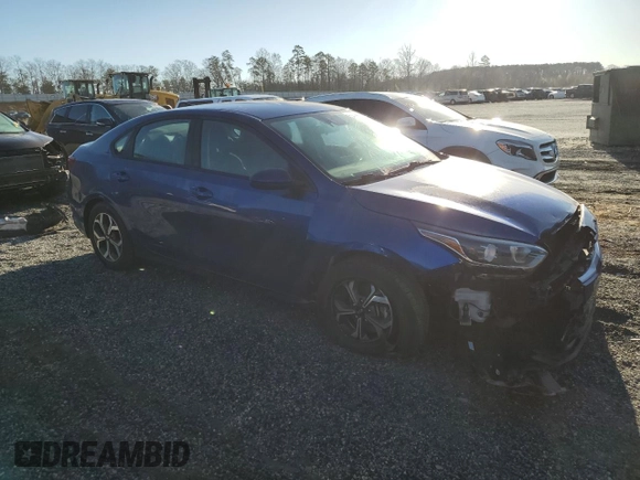 2019 Kia Forte LXS with VIN 3KPF24AD6KE105763, listed as a Copart auction lot 48753355 with 64,014 mi miles and Salvage Title. Bid and sale history available at carsss.com. Image 4.