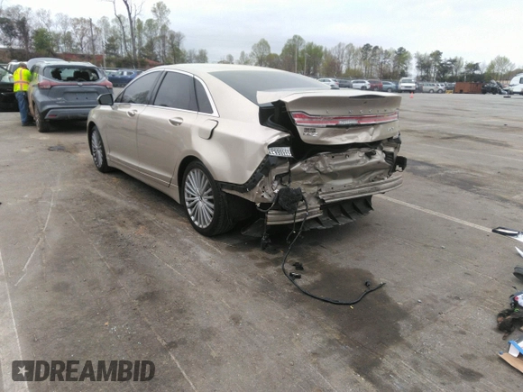 2017 Lincoln MKZ Reserve z VIN 3LN6L5E94HR615115, wystawiony jako IAAI lot #41947698 z przebiegiem 122 090 mil mil oraz . Historia ofert i sprzedaży dostępna na DreamBid. Obrazek 3.