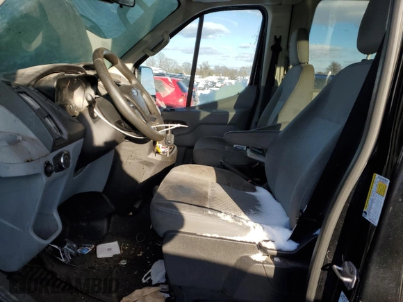 2019 Ford Transit Passenger XL with VIN 1FBAX2CMXKKA47557, listed as a Copart auction lot 88683765 with 56,983 mi miles and Salvage title. Bid and sale history available at DreamBid. Image 7.