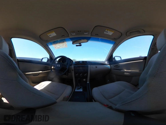 2008 Mazda 3 i Touring with VIN JM1BK12G081877189, listed as a IAAI auction lot 42147537 with 166,780 mi miles and . Bid and sale history available at carsss.com. Image 18.