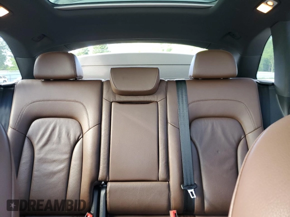 2015 Audi Q5 Premium Plus with VIN WA1DGAFP9FA137877, listed as a Copart auction lot 54795985 with 98,775 mi miles and Salvage title. Bid and sale history available at DreamBid. Image 10.