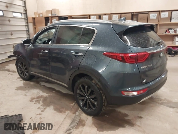 2019 Kia Sportage EX with VIN KNDPNCAC8K7567108, listed as a IAAI auction lot 41823169 with 30,567 mi miles and . Bid and sale history available at DreamBid. Image 3.