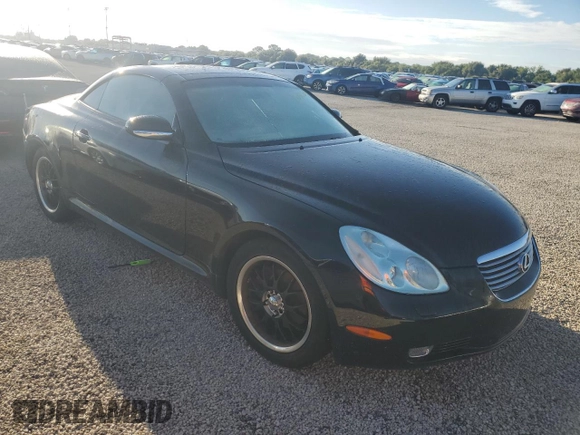2002 Lexus SC with VIN JTHFN48Y620002947, listed as a Copart auction lot 74072704 with Not Provided miles and Salvage Title. Bid and sale history available at carsss.com. Image 4.