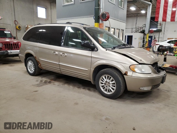 2004 Chrysler Town & Country Touring with VIN 2C4GP54L34R586409, listed as a Copart auction lot 49818705 with 149,501 mi miles and Salvage Title. Bid and sale history available at DreamBid. Image 4.