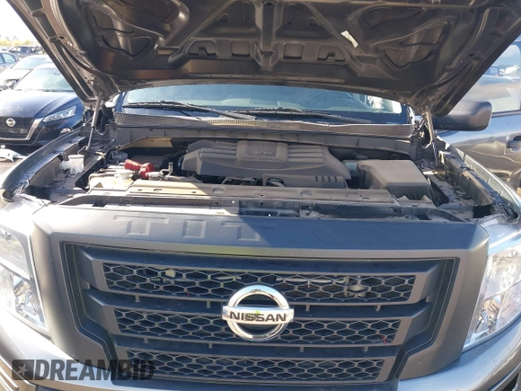 2021 Nissan Titan SV with VIN 1N6AA1EE6MN534413, listed as a IAAI auction lot 41778376 with 47,794 mi miles. Bid and sale history available at carsss.com. Image 10.