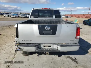 2008 Nissan Titan XE with VIN 1N6AA07D58N336880, listed as a Copart auction lot 45568365 with 352,265 mi miles and Salvage Title. Bid and sale history available at carsss.com. Image 6.