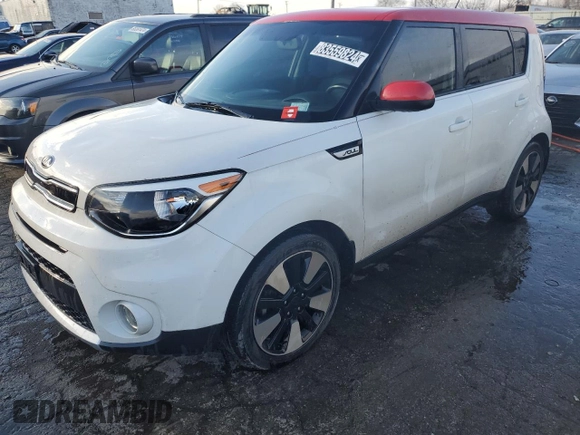 2017 Kia Soul + with VIN KNDJP3A52H7489404, listed as a Copart auction lot 83559824 with 61,961 mi miles and Clean Title. Bid and sale history available at carsss.com. Image 1.