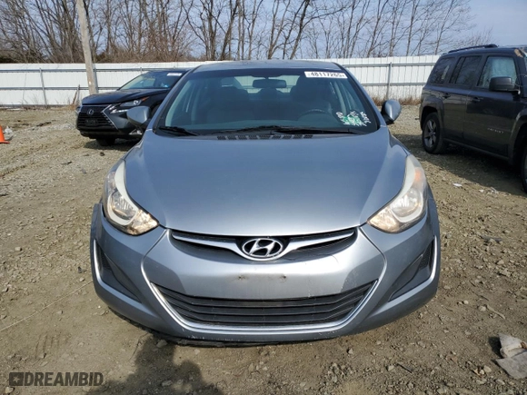 2016 Hyundai Elantra SE with VIN 5NPDH4AE4GH773501, listed as a Copart auction lot 48117265 with 146,354 mi miles and Salvage Title. Bid and sale history available at carsss.com. Image 5.