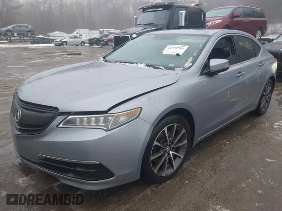2015 Acura TLX Technology with VIN 19UUB3F52FA003762, listed as a IAAI auction lot 41530885 with 136,606 mi miles and . Bid and sale history available at DreamBid. Image 2.