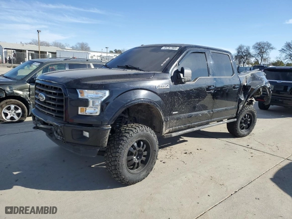 2016 Ford F-150 XLT with VIN 1FTEW1EP3GKD61415, listed as a Copart auction lot 44767905 with 236,244 mi miles and Salvage Title. Bid and sale history available at carsss.com. Image 1.