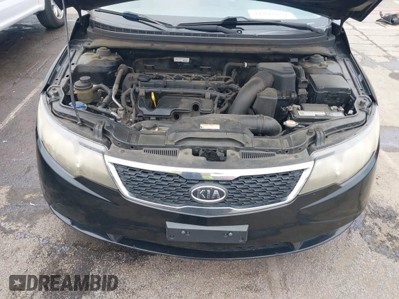 2012 Kia Forte LX with VIN KNAFT4A22C5589131, listed as a IAAI auction lot 41942152 with 257,548 mi miles. Bid and sale history available at carsss.com. Image 10.