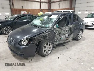 2008 Hyundai Accent GLS with VIN KMHCN46C78U212384, listed as a IAAI auction lot 41596092 with 178,562 mi miles. Bid and sale history available at carsss.com. Image 2.