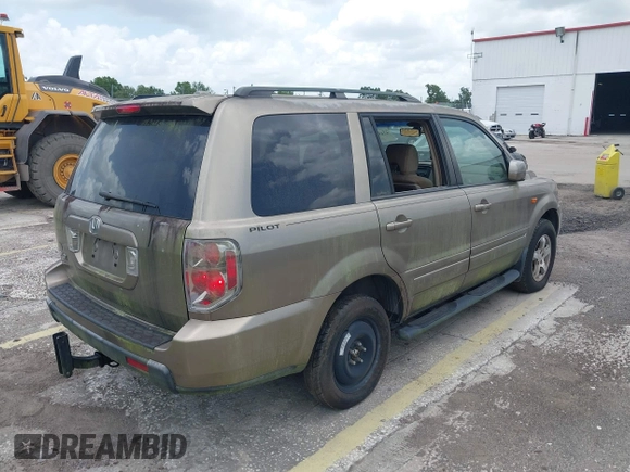 2008 Honda Pilot EX-L z VIN 5FNYF28638B003543, wystawiony jako IAAI lot #42452869 z przebiegiem 172 994 mil mil oraz . Historia ofert i sprzedaży dostępna na DreamBid. Obrazek 4.