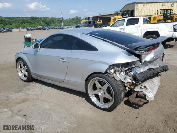 2008 Audi TT 2.0T with VIN TRUAF38JX81000228, listed as a Copart auction lot 57085724 with 126,334 mi miles and Salvage Title. Bid and sale history available at carsss.com. Image 2.
