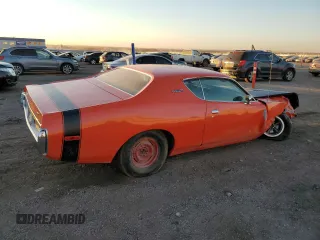 1972 Dodge Charger z VIN WH23G2G215452, wystawiony jako Copart lot #75480463 z przebiegiem 80 763 mil mil oraz Szkoda całkowita • Salvage title. Historia ofert i sprzedaży dostępna na DreamBid. Obrazek 3.